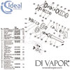 Ideal Standard Connect Air Concept Air Silver Storm Basin Mixer Tap Spares